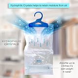 ANSIO Wardrobe Dehumidifier Pack 12 Hanging Moisture Absorbers view 3