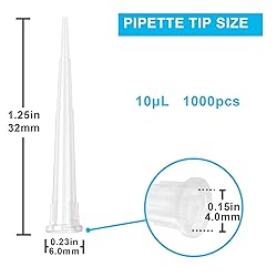 ONiLAB Pipette Tips 10 UL 1000 PCS Laboratory