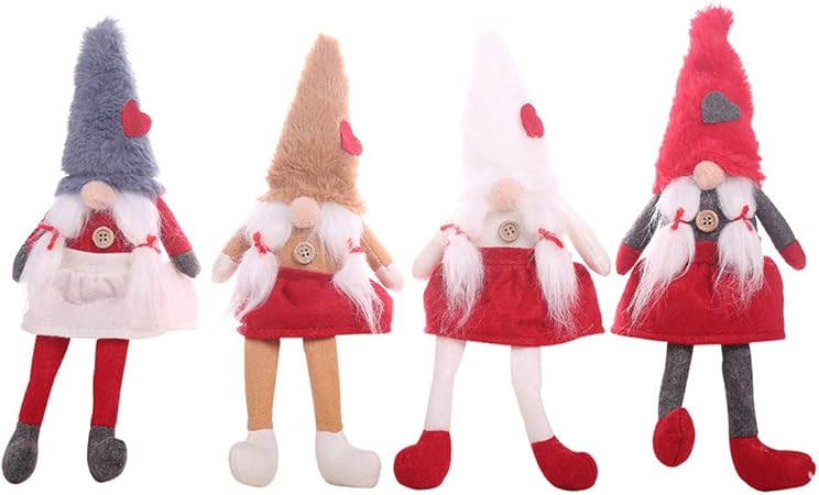 Immagini Natalizie Semplici.Kingbeefliu Decorazioni Natalizie Simpatico Gnomo Tomte Nano Santa Elf Peluche Ornamento Da Tavolo Per La Casa Gadget Semplici Decorazioni Per La Casa Decorazioni Natalizie 3 Amazon It Casa E Cucina