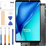 LADYSON LCD Screen for Samsung Galaxy Tab A7 Lite SM-T220 T220 Digitizer Repair