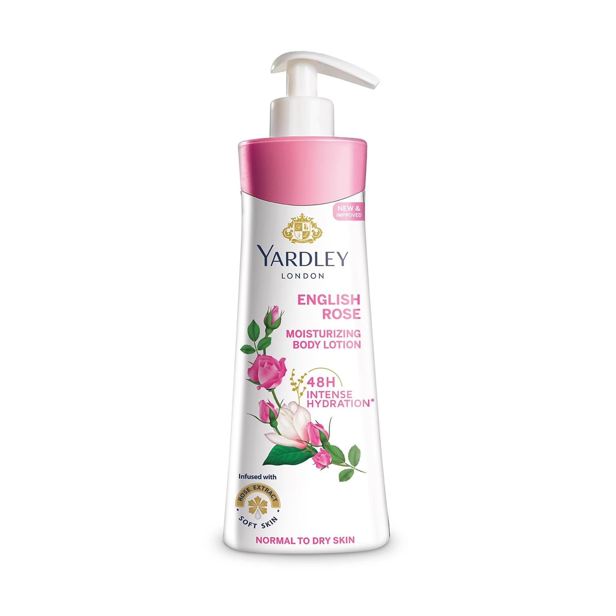 Yardley London - English Rose Hand & Body Lotion for Women, 400ml