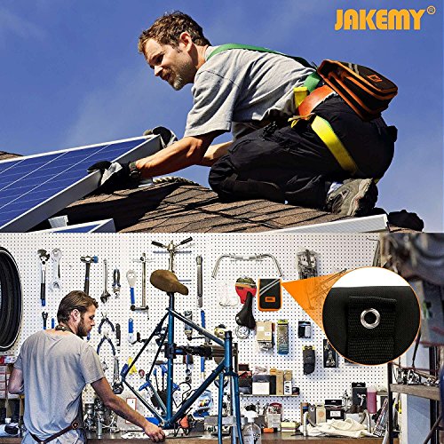 Jakemy Screwdriver Set with Flexible Shaft, 107 in 1 with 54 Magnetic Driver Bits, Repair Tool kit with Pocket Tool Bag for iPhone X, Computer, Macbook, Cell Phone, PC, Laptop {Upgraded Version} - Thumbnail 7