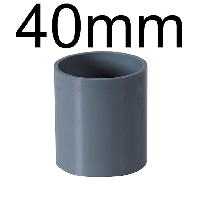 PVC Rohre und Fitting Ø 40 mm Fitting Winkel Kniestück Adapter Muffen T ...
