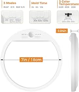 slochi LED Ceiling Light with Motion Sensor 3 Colour Temps 15W 1500LM 18cm view 8