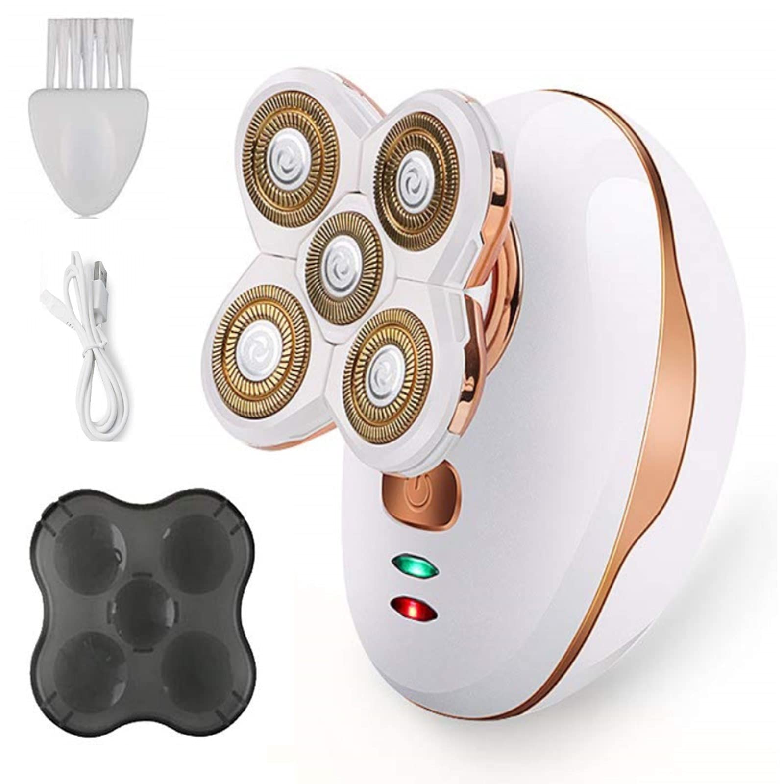 Upgrade Lady Shaver for Women Electric Razor- Waterproof Painless Bikini Trimmer Hair Removal for Leg Face Body Lips Underarms