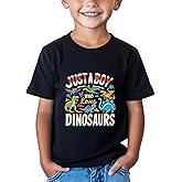 Toddler Dinosaur Shirts for Boys Gifts Little Kids Girls Dino Shirt Cartoon Graphic Tees T-Shirt Short Sleeve Clothes 2-8T