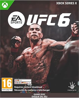 EA Sports UFC 6 Edition Standard XBOX Series X |Disque I VideoGame | Multilangues