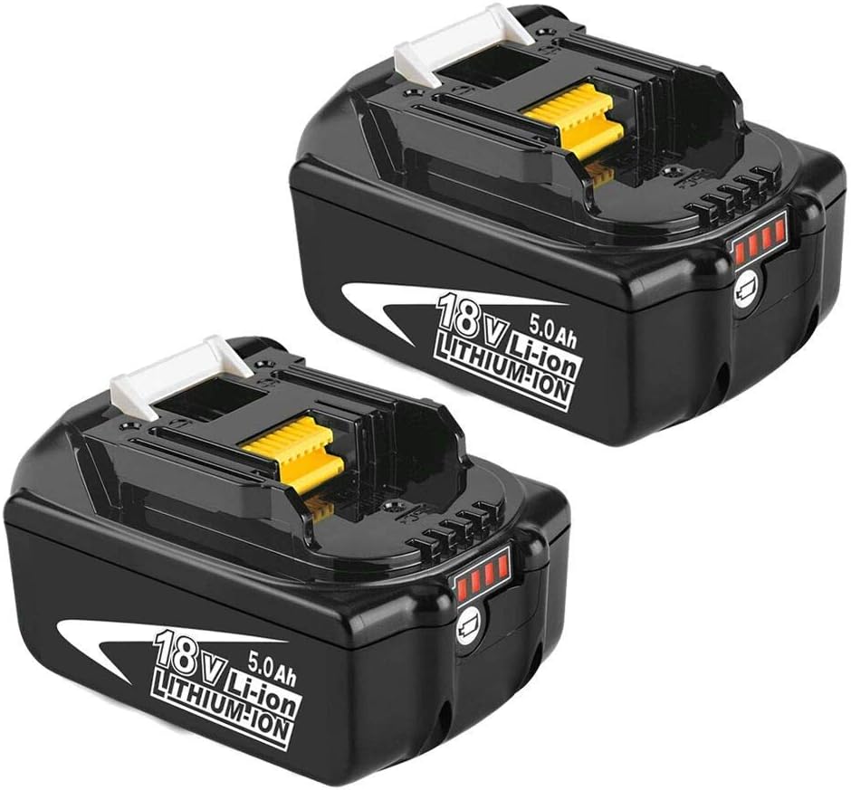 BL1850B 5.0Ah for Makita 18V Battery Lithium with LED Indicator BL1860B BL1840B BL1830 BL1830B BL1845 BL1815 BL1820 Cordless Tools Batteries