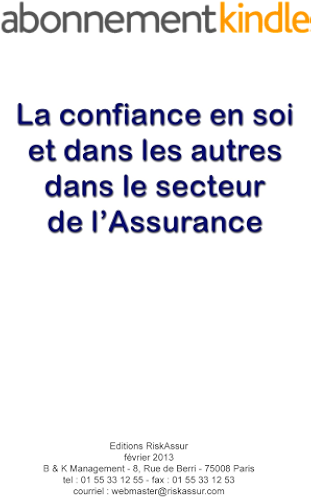 Download La confiance en soi et dans les autres dans le secteur de l’Assurance PDF