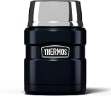 Thermos Stainless King 470ml Food Flask Midnight Blue Capable Insulated