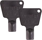 A1SONIC Gas Meter Box Key 2 Pack Plastic 9mm Triangular Drive 66mm Long view 5