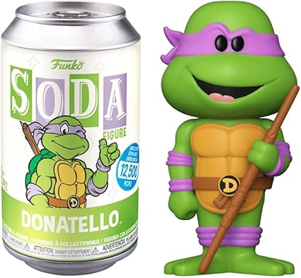 Funko Vinyl Soda Donatello (TMNT): Toys 