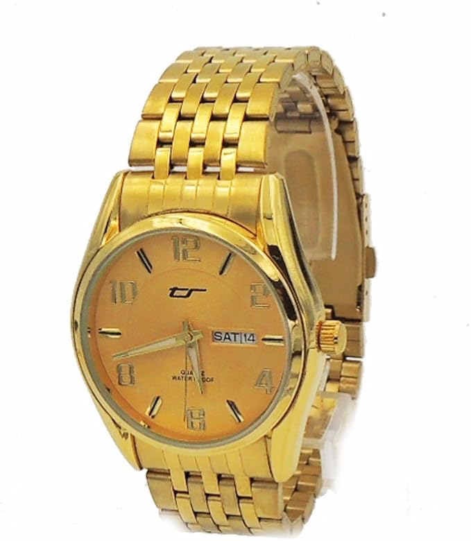 Tecno Sport Men's Classic Stainless Steel Water Resistant