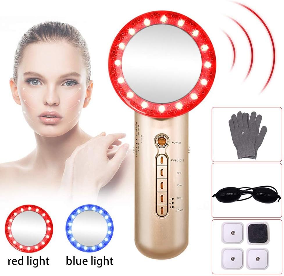 Fat Removal Machine, EMS Pads Vibration Beauty Device, Weight Loss Machine for Arms Legs Abdomen Hip Belly Waist Body Skin Care and Fat Remove