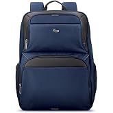 Solo New York Ambition Backpack &ndash; Stylish 17.3" Laptop Backpack with Tablet Pocket, Organizer Section, Padded Back &amp; Straps &ndash; Perfect for Professionals &amp; Travel (Navy)
