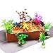 Mudder Aquarium Plastic Plant Fish Tank Plants Aquarium Decor Plants, 10 Pieces
