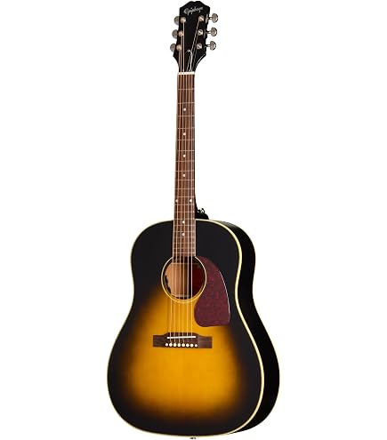 Amazon.com: Epiphone J-45 Studio Acoustic Electric, Natural with