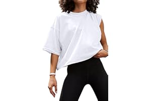 AURIVIZ Women's Summer Short Sleeve Crop Tops Casual Basic Cotton Athletic Yoga Running T-Shirts