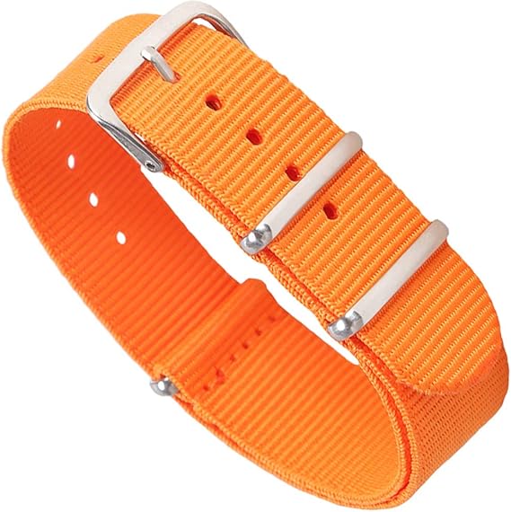 OWNITOW Canvas Fabric Ballistic Watch Bands Nylon Watch Straps Widths