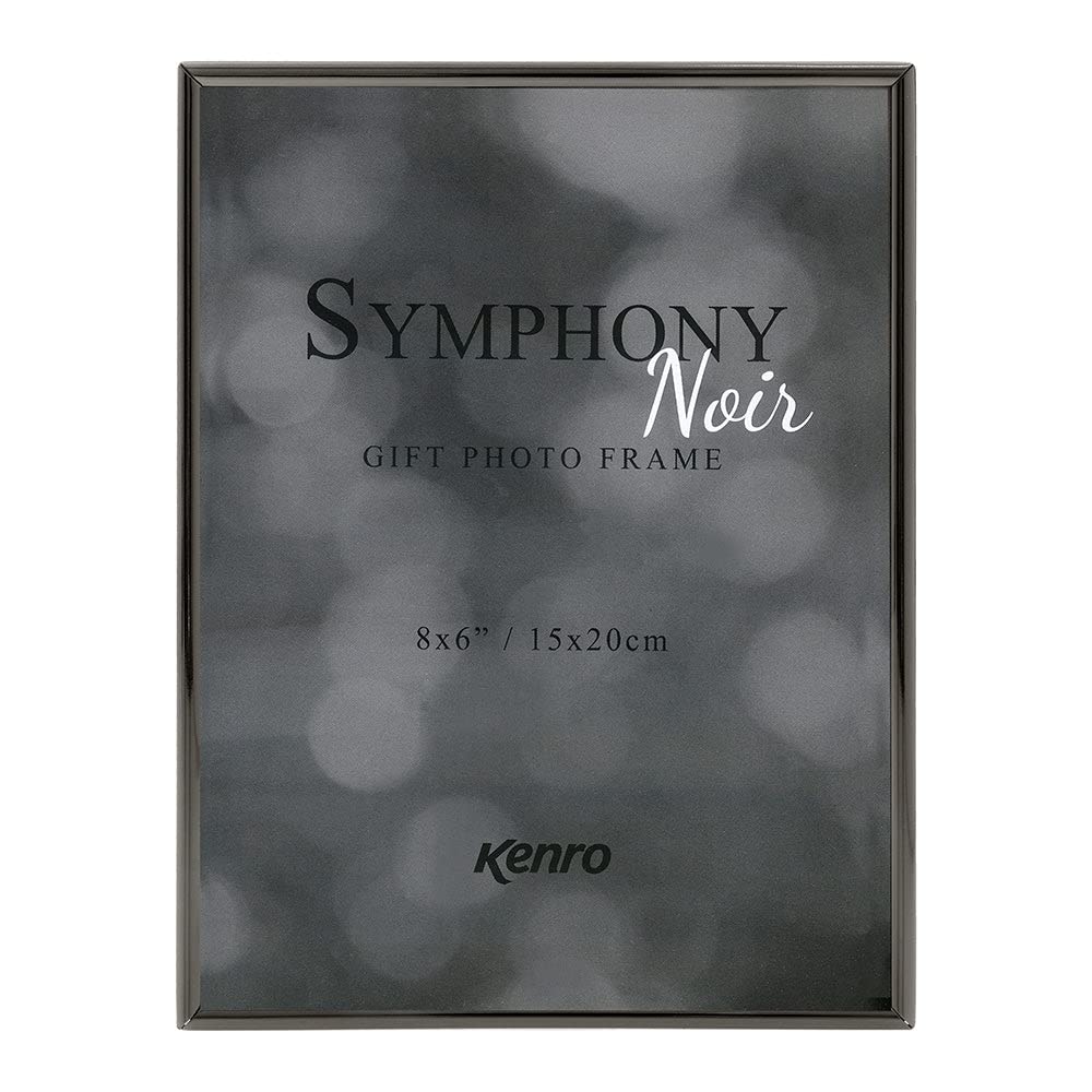 Kenro Symphony Noir Luxury Plated Metal Photo Frame 8x6 Inch / 15x20cm -SYN1520