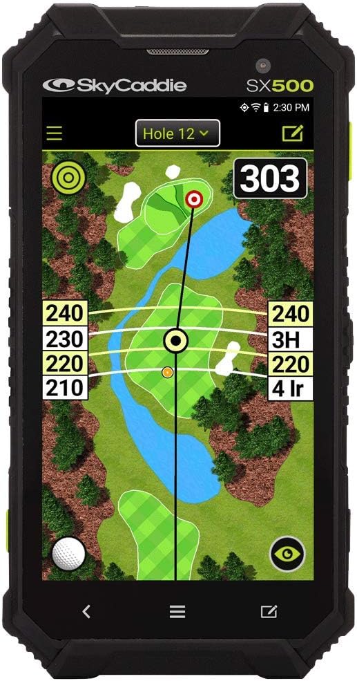 SkyCaddie SX500 GOLF GPS 5" RANGEFINDER +FREE HARD CASE/IN STOCK NOW!!!!!!