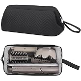 Gteijiam Carrying Case for Shark Flexstyle, Hair Tools Travel Bag for Shark Flexstyle, Portable Travel Case Compatible with Dyson Airwrap/Shark Flex Style (black)