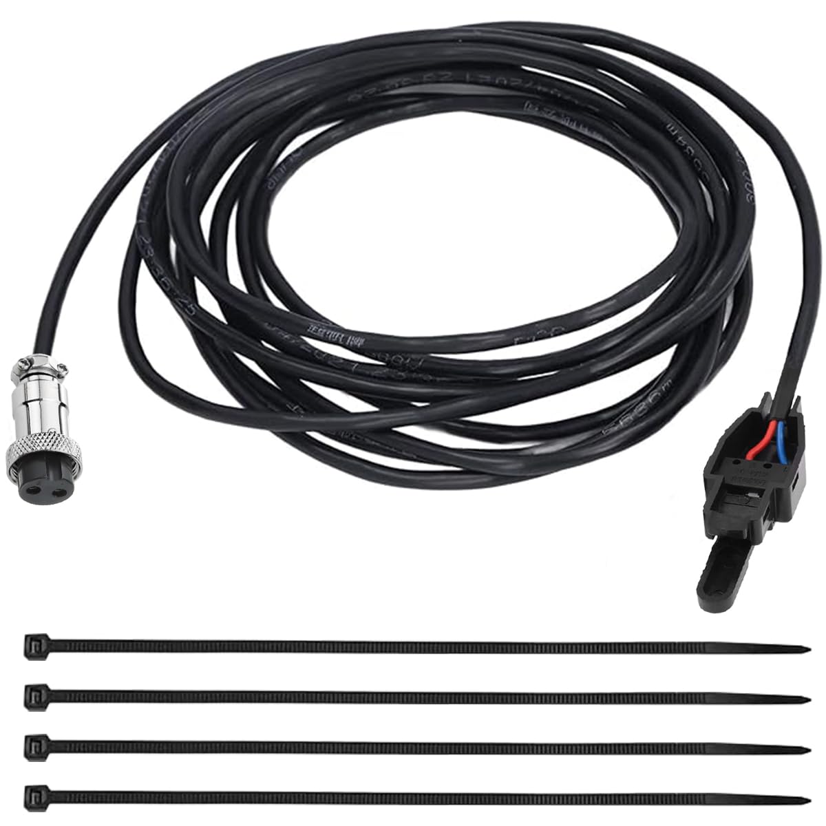 EATBALE Welding Gun Micro Switch Trigger for TIG Welding Torch and Plasma Cutting Torch with Wire GX16-2 Aviation Plug Accessories 14.11 ft Length Micro Switch Replacement Parts