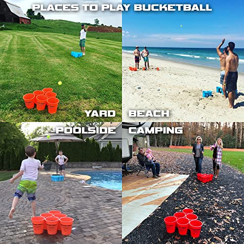 Bucket Ball Beach Edition Starter Pack Ultimate Beach, Pool, Yard
