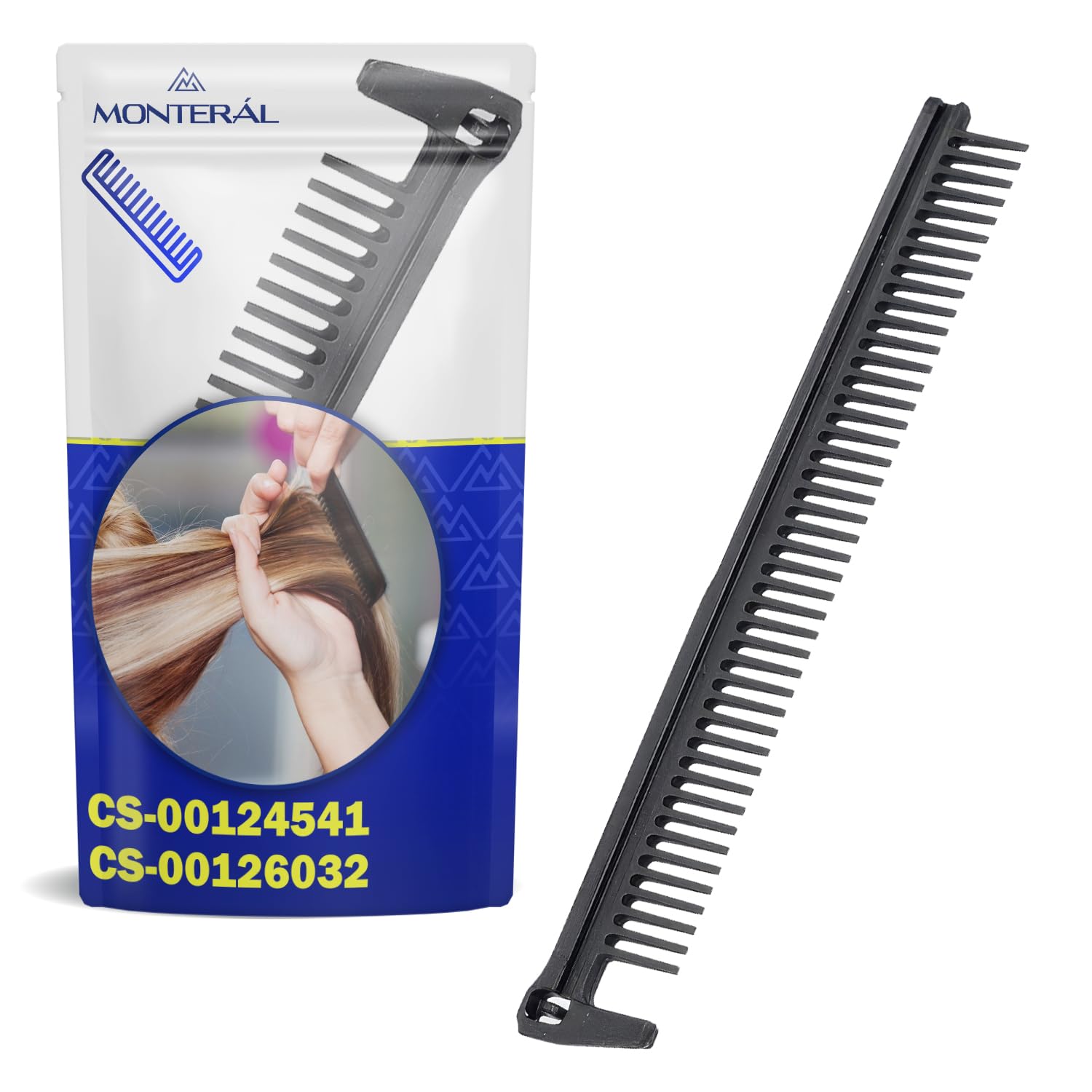 Comb with the Original Code CS-0012454 124541 CS-00126032 126032 for Steampod Straighteners for Rowenta for Loreal LP8500 LP7000 Warranty 10 Years - MONTERAL