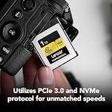 Lexar Professional 1TB CFexpress Type B Gold Card 1900MB/s Read 8K Raw Video view 3
