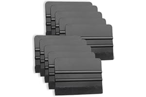 Plastic Felt Edge Squeegee, Felt Squeegee for Vinyl, 4 Inch Vinyl Wrap Squeegee Applicator Tool for Car Vinyl Wrap, Window Ti