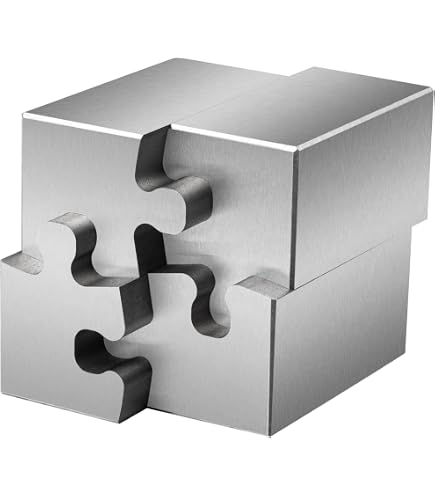 Amazon.com: Heavenly Metals 3-Piece Triangle 3D Puzzle for Adults