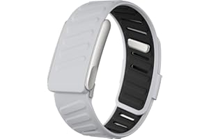 omee Silicone Sport Band Compatible with Whoop 5.0 Band Strap Men Women, Breathable Sport Adjustable Waterproof Replacement Wristbands Straps for Whoop 5.0 Silicone Bands