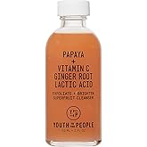 Youth To The People Superfruit Facial Cleanser - Papaya + Vitamin C Gentle Exfoliating Face Wash, Cellular Skin Renewal with AHA + BHA, Evens Skin Tone & Texture for Soft + Radiant Skin, Sulfate-free
