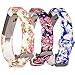 Lwsengme Bands Compatible with Fitbit Alta, Pattern Replacement Wristband Straps Compatible with Fitbit Alta HR(3 Pack)