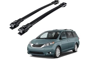 ALAVENTE Roof Rack Cross Bars Replacement for Toyota Sienna 2011-2020 Luggage Rails (with Top Side Rail) 150 Pounds