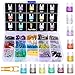 Winlyn 140pcs Assorted Auto Car Truck Mini Blade Fuse Assortment 2 3 5 7.5 10 15 20 25 30 35 40AMP Car Boat Truck SUV Automotive Replacement Fuses - Low Profile Mini Small ATM/APM Blade Fuses primary