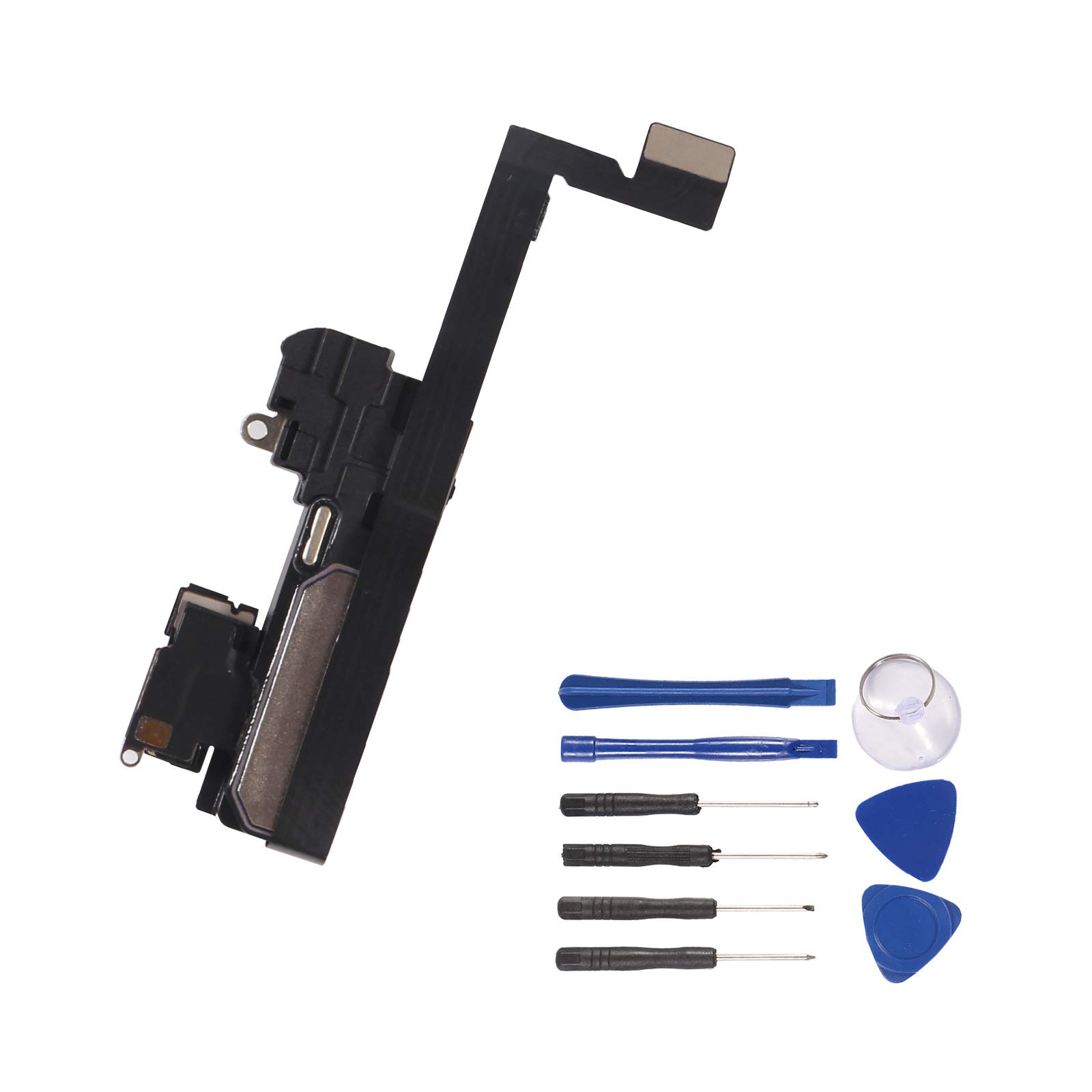 ALMOCN iPhone XS MAX Earpiece Speaker, Rectangular, Black, Wired, In Ear, Repair Part