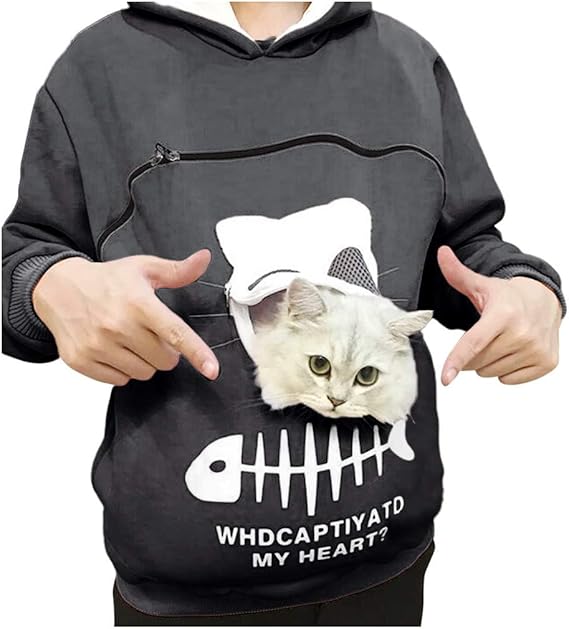 cat pouch hoodie amazon