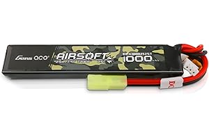 Gens ace 25C 1000mAh 2S1P 7.4V Airsoft Battery with TMY Plug