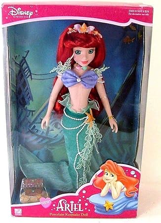 ariel porcelain keepsake doll