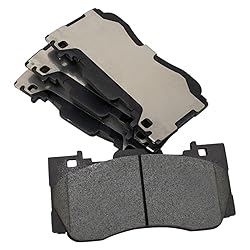 TRQ Front Brake Pads Ceramic Compatible with
