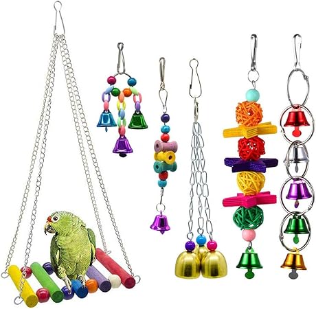 3 Edelstahl Futterhalter Für Wellensittiche - Obstspieß Vogelspielzeug