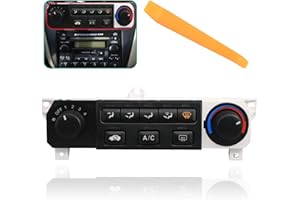 GOKLUUK 79600-S84-A01ZA Heater A/C Climate Control Module Compatible with Honda Accord 1998-2000, Compatible with Honda Odyssey 1998-2004,Heater Control Switch Module Panel, Replace for 79600S84A01ZA 599-268