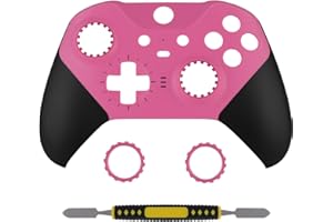 THETREE Housing Shell Faceplate Cover for Xbox Elite 2 Controller,Front Shell Replacement for Xbox One Elite Controller Series 2 (Red)