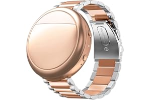 Lamshaw Compatible for Embr Wave 2 Band, Quick Release Stainless Steel Metal Replacement Straps Compatible for Embr Wave 2 Thermal Wristband