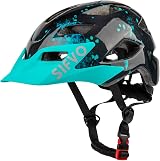 SIFVO Kids Bike Helmet with Visor 5-14 Adjustable Lightweight 50-57cm view 1