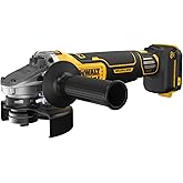 DEWALT 20V MAX* XR Brushless Cordless 4-1/2 in. - 5 in. Variable Speed Paddle Switch Grinder (Tool Only) (DCG410VSB)