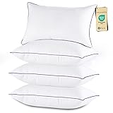 JOLLYVOGUE Pillows Standard Size Set of 4, Washable
