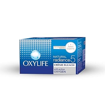 oxylife natural radiance 5 creme bleach price